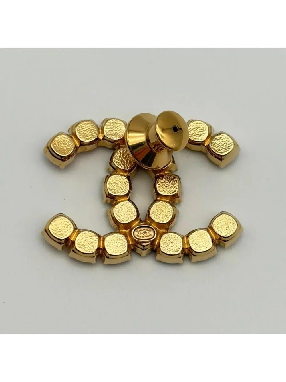 Chanel Cc Logo Brooch Metal #357899C88B